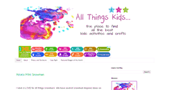 Desktop Screenshot of allthingskidsactivities.com